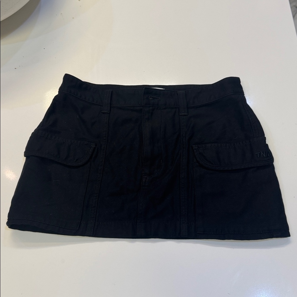 Aritzia TNA Black Mini Skirt